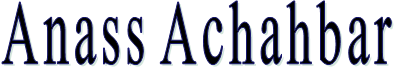 Anass Achahbar