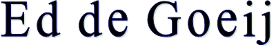 Ed de Goeij
